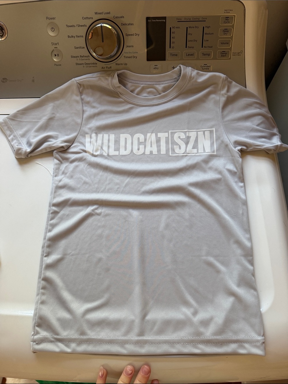 Boys Performance T-Shirt - Light Gray